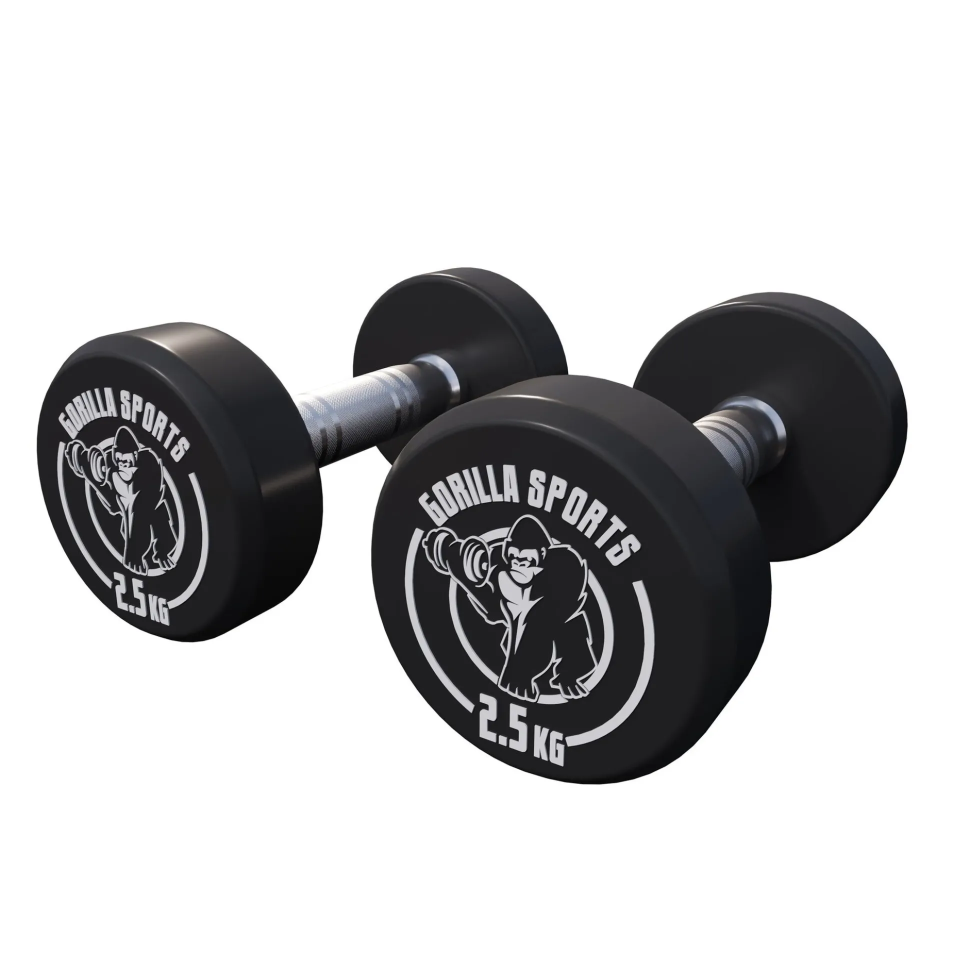Kurzhantel Gummi 2,5 - 40 kg