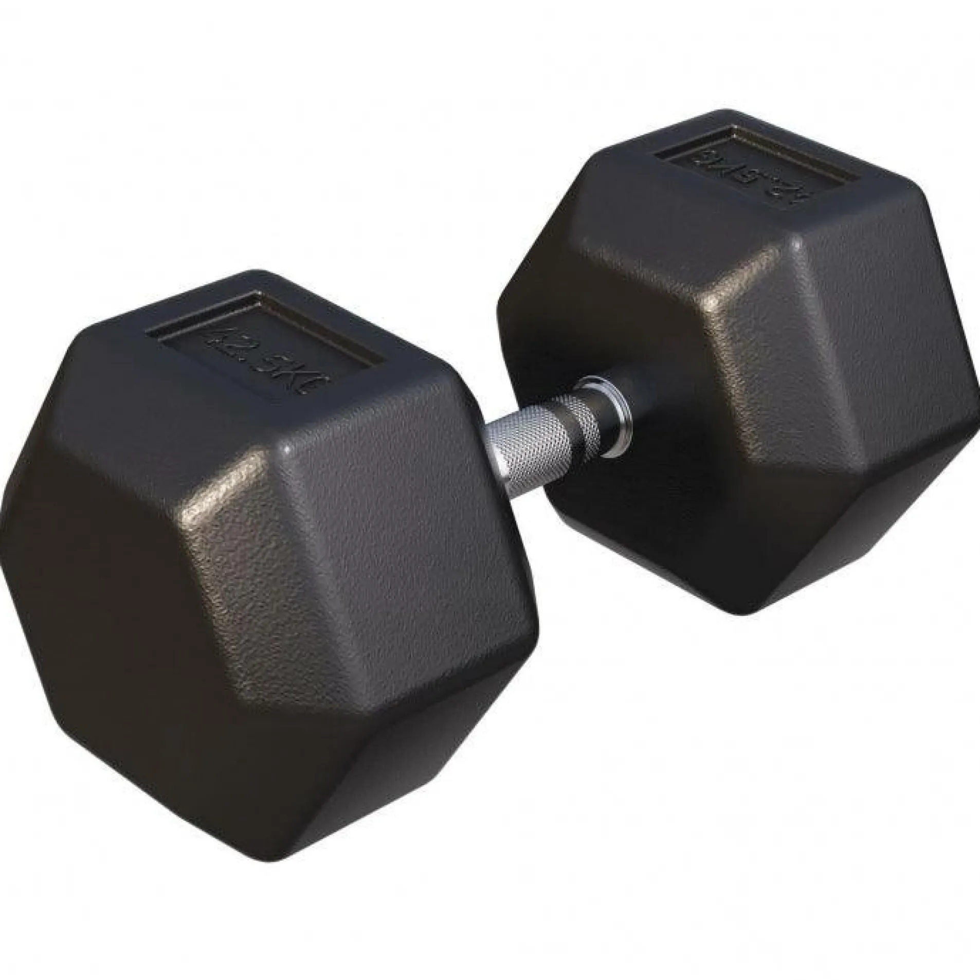 Kurzhantel Hexagon Gummi 2 - 50 kg