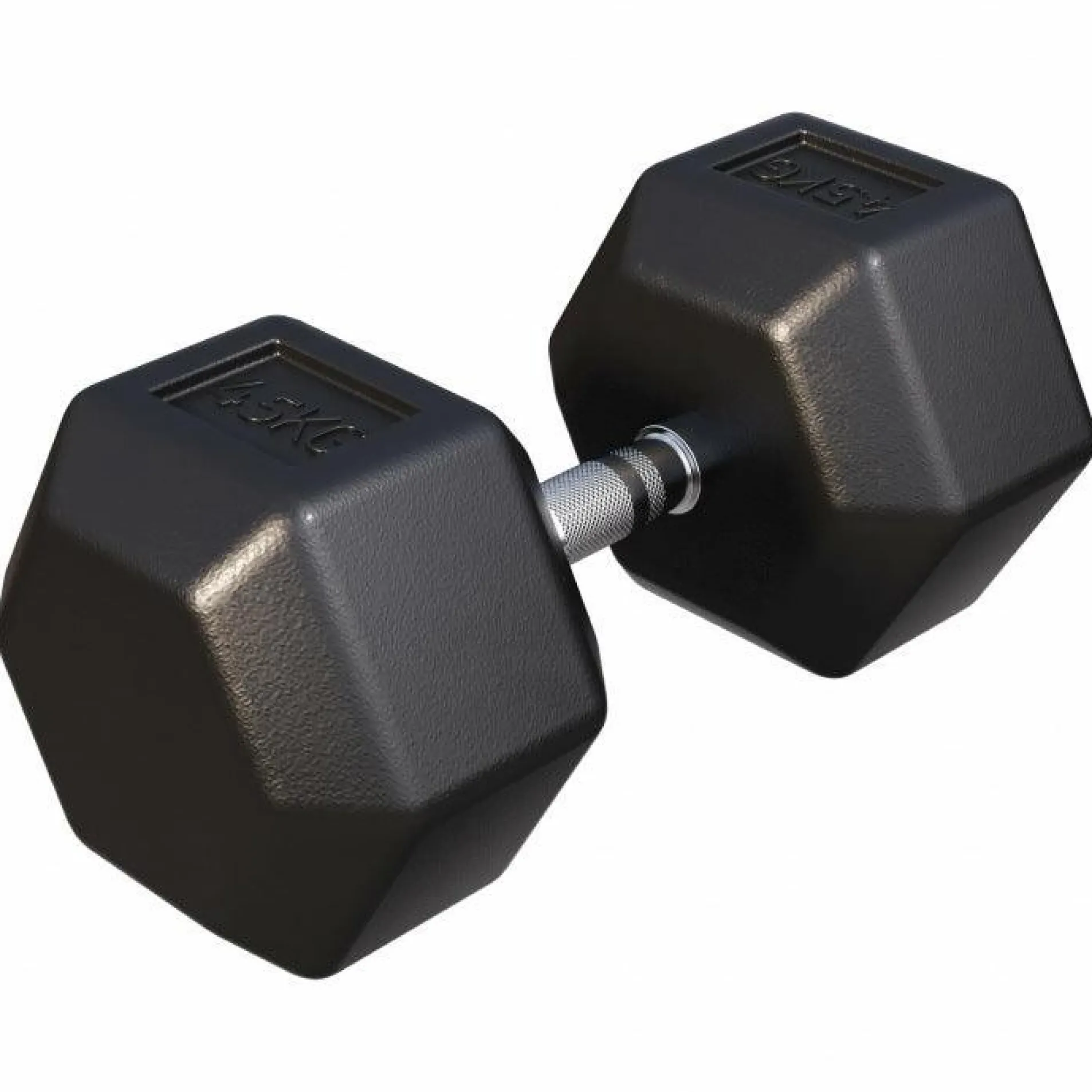 Kurzhantel Hexagon Gummi 2 - 50 kg
