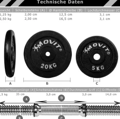 Kurzhantel Set 10 - 30 kg