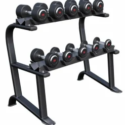 Kurzhantel Set Gummi 90 kg inkl, Ablage