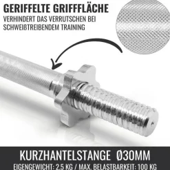 Kurzhantel Set Gusseisen 30 kg