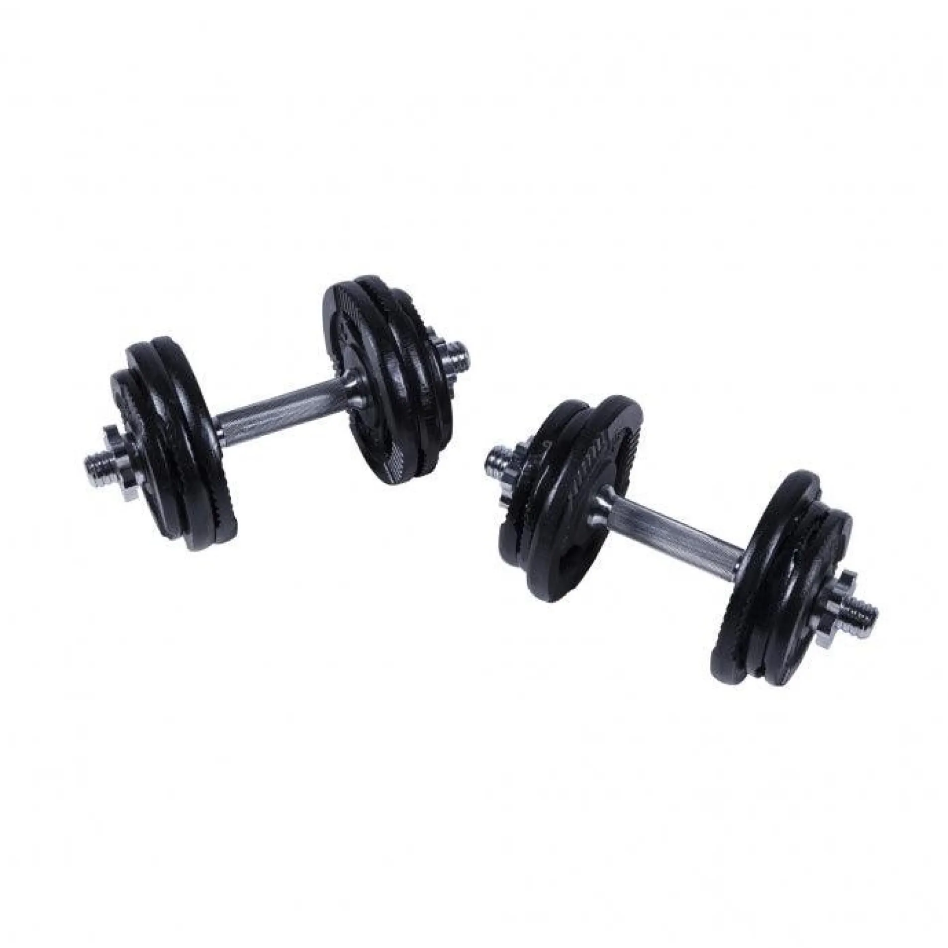 Kurzhantel Set Gusseisen Gripper 27,5 kg mit Sternverschlüssen