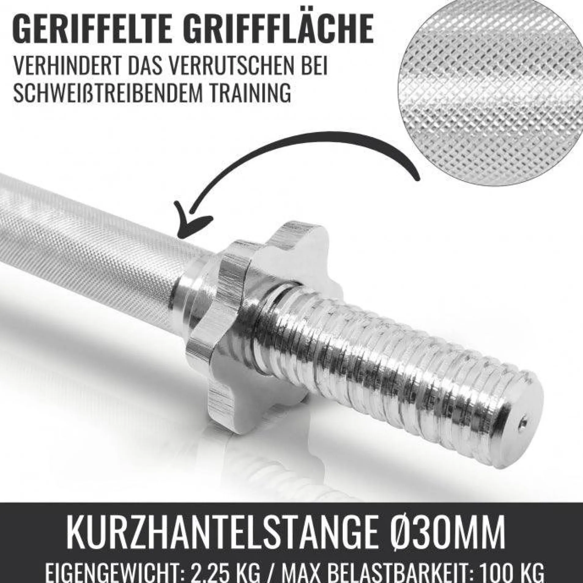 Kurzhantel Set Gusseisen 30 kg