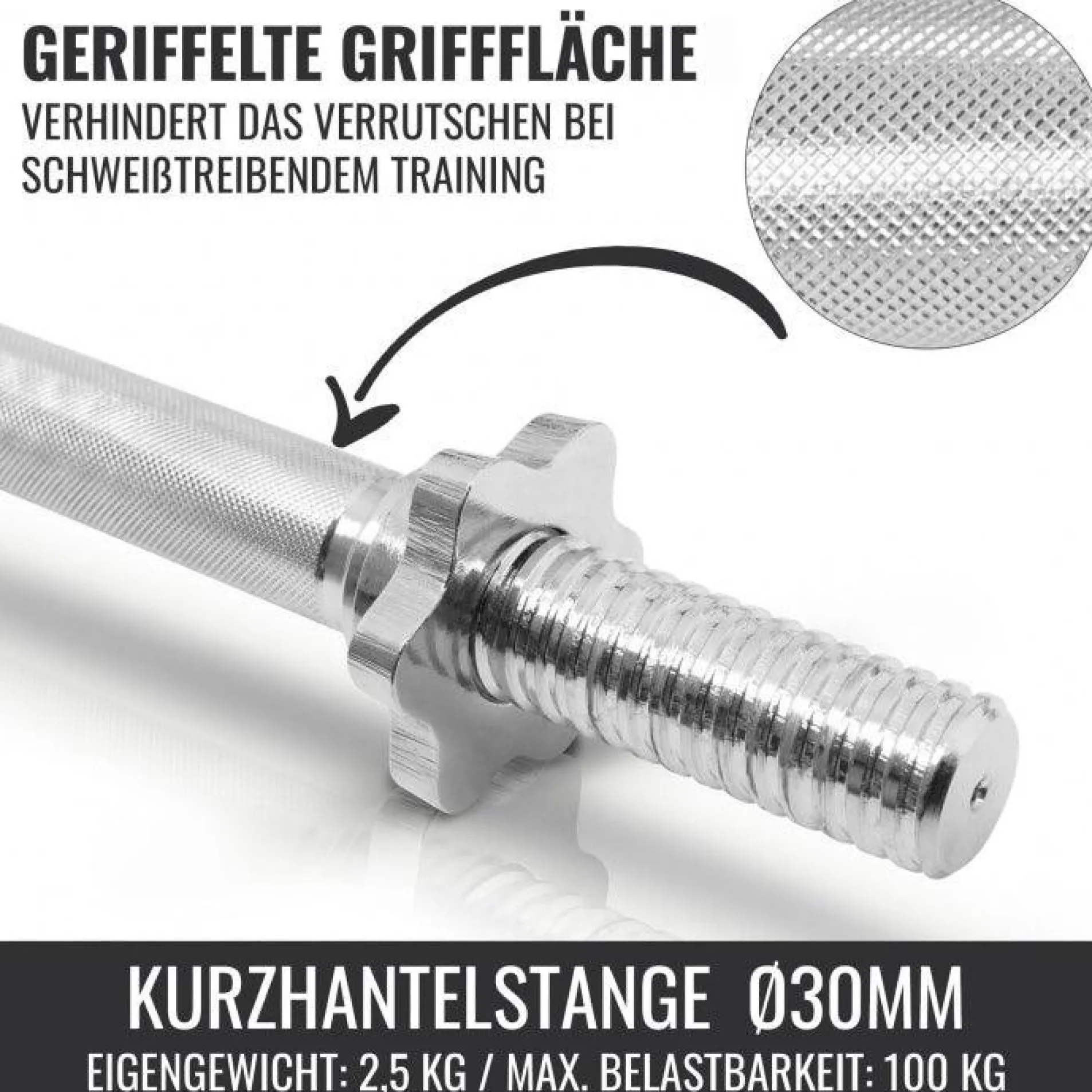 Kurzhantel Set Gusseisen 30 kg