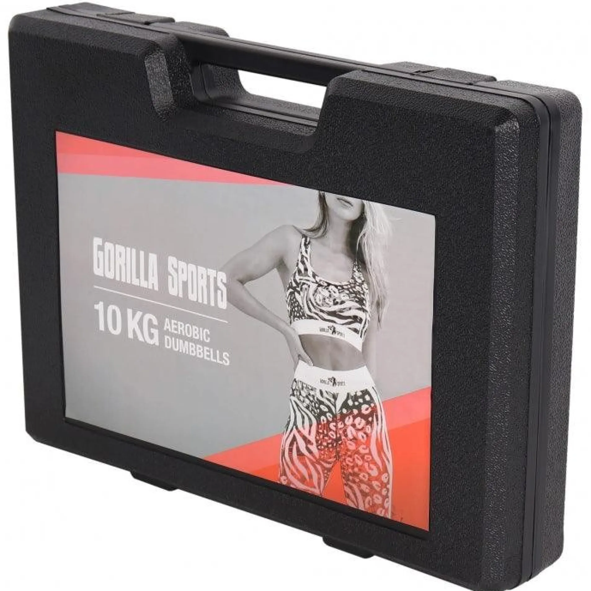 Kurzhantel Set Gymnastik Neopren 10 kg mit Koffer
