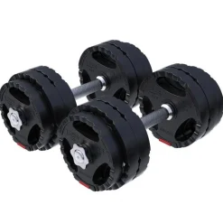 Kurzhantel Set Kunststoff Gripper 30 kg mit Sternverschlüssen