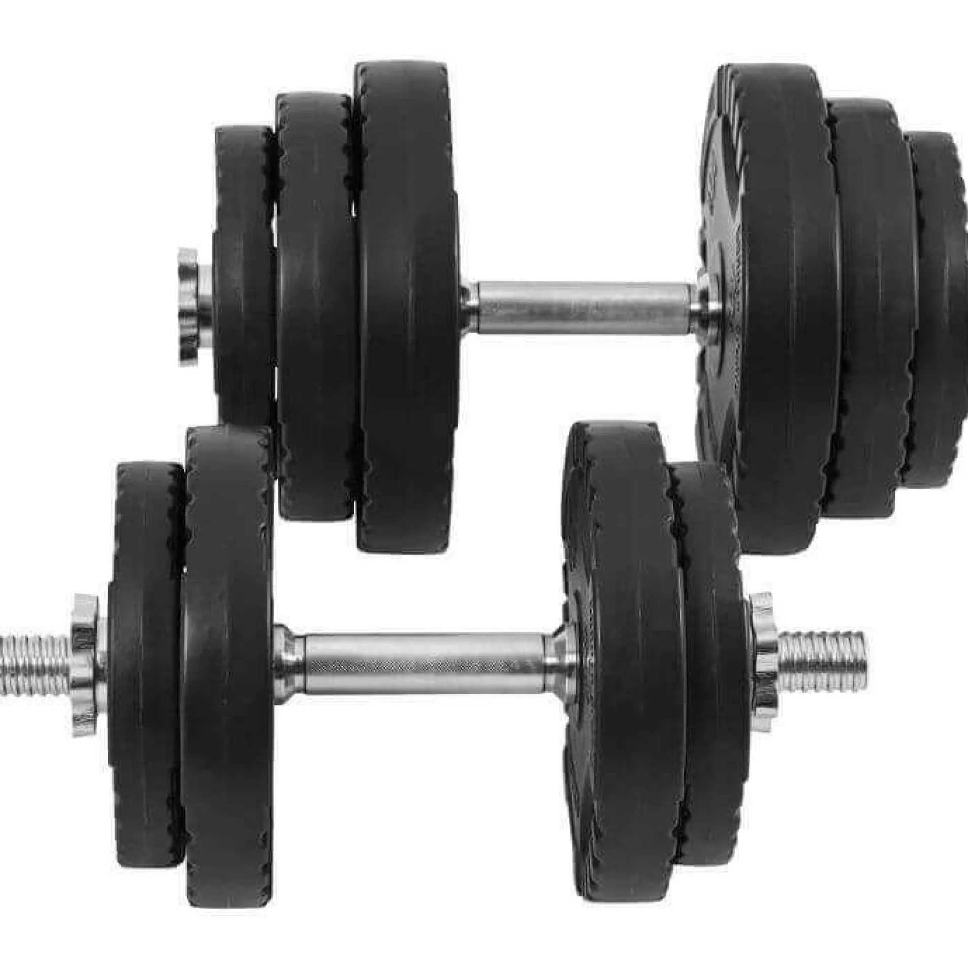 Kurzhantel Set Kunststoff Gripper 30 kg mit Sternverschlüssen