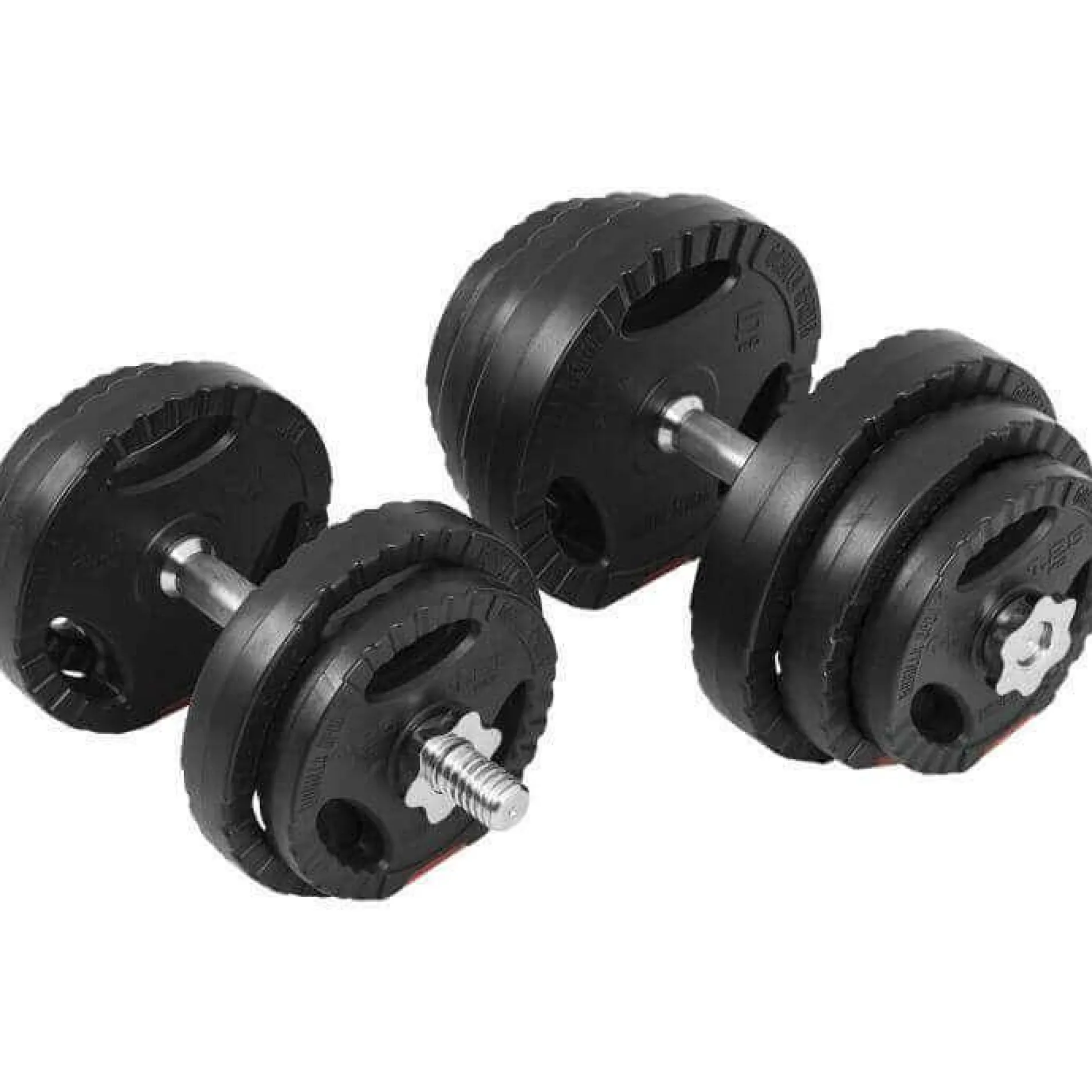 Kurzhantel Set Kunststoff Gripper 30 kg mit Sternverschlüssen