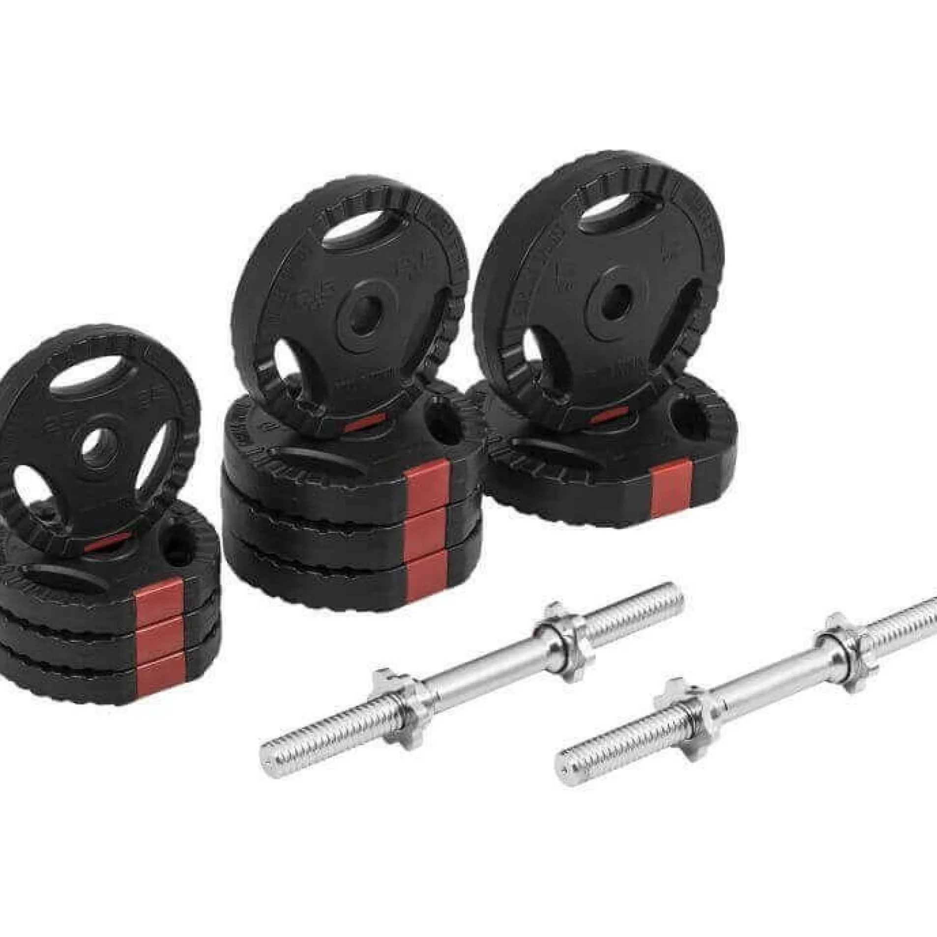 Kurzhantel Set Kunststoff Gripper 30 kg mit Sternverschlüssen