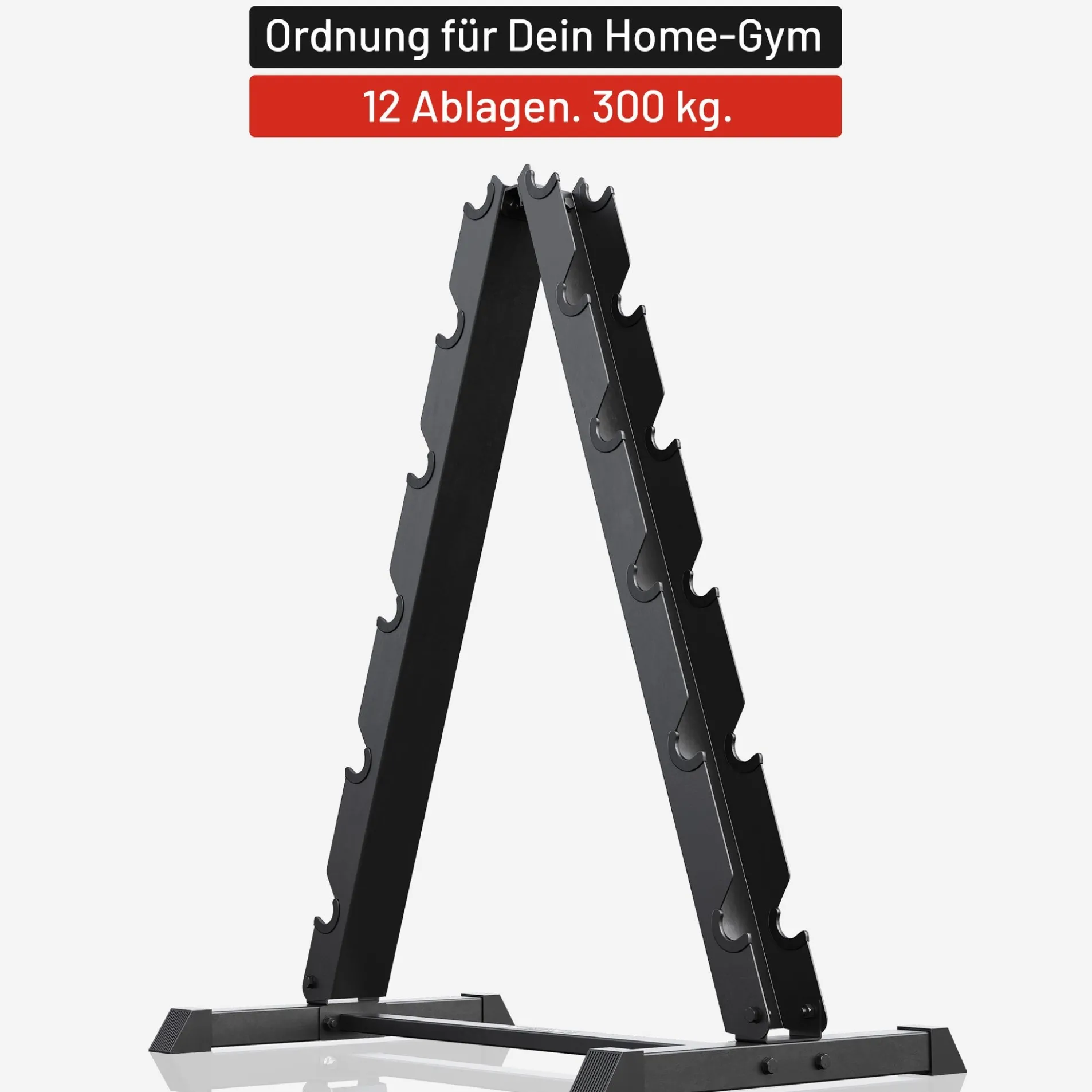 Kurzhantelständer Schwarz