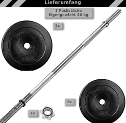 Langhantel Set 30 - 60 kg