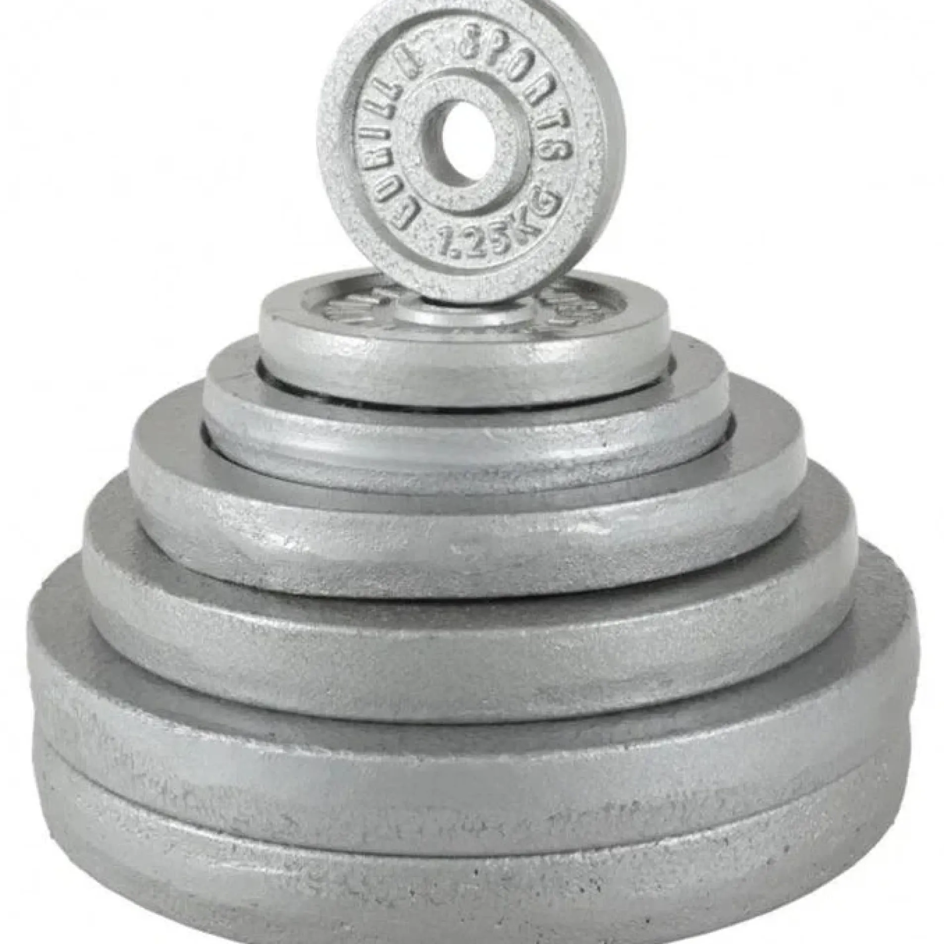 Langhantel Set Gusseisen 100 kg mit Verschlüssen