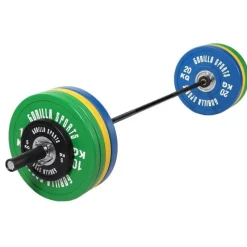 Langhantel Set Olympia Bumper Plates PRO 140 kg