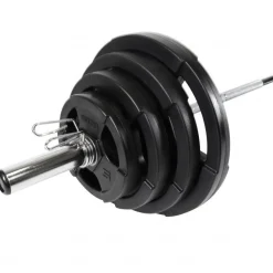 Langhantel Set Olympia Kunststoff Gripper 130 kg