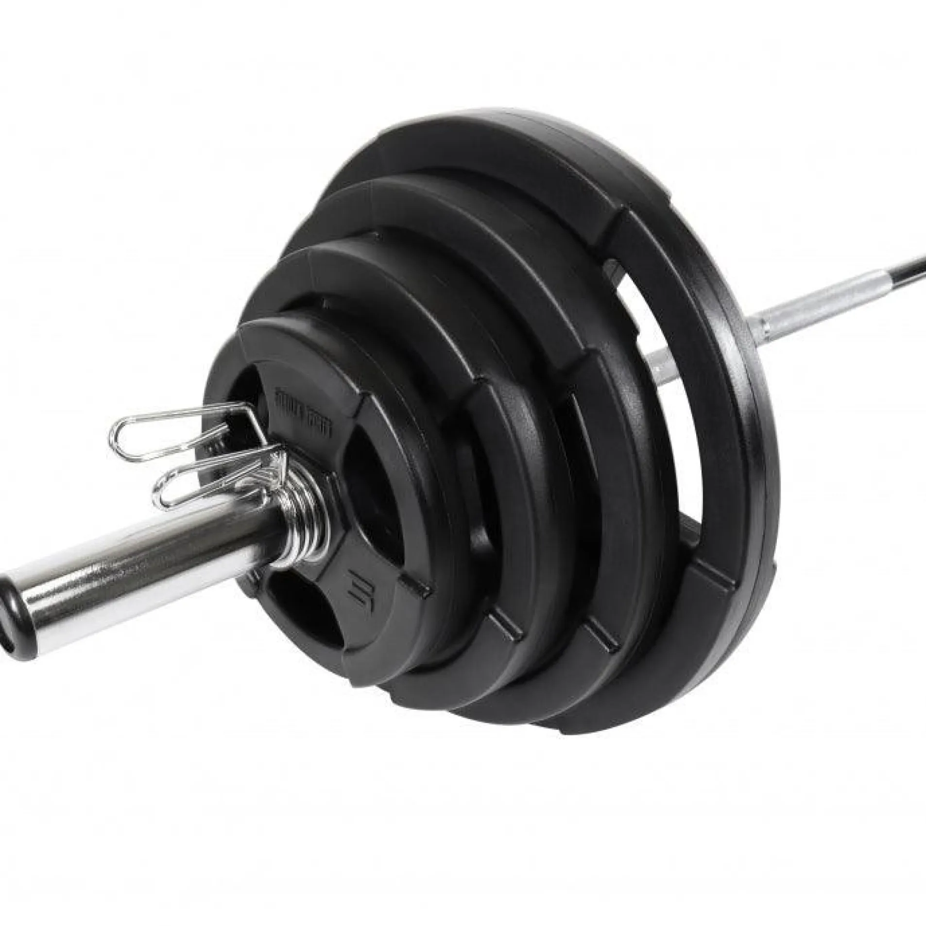 Langhantel Set Olympia Kunststoff Gripper 130 kg