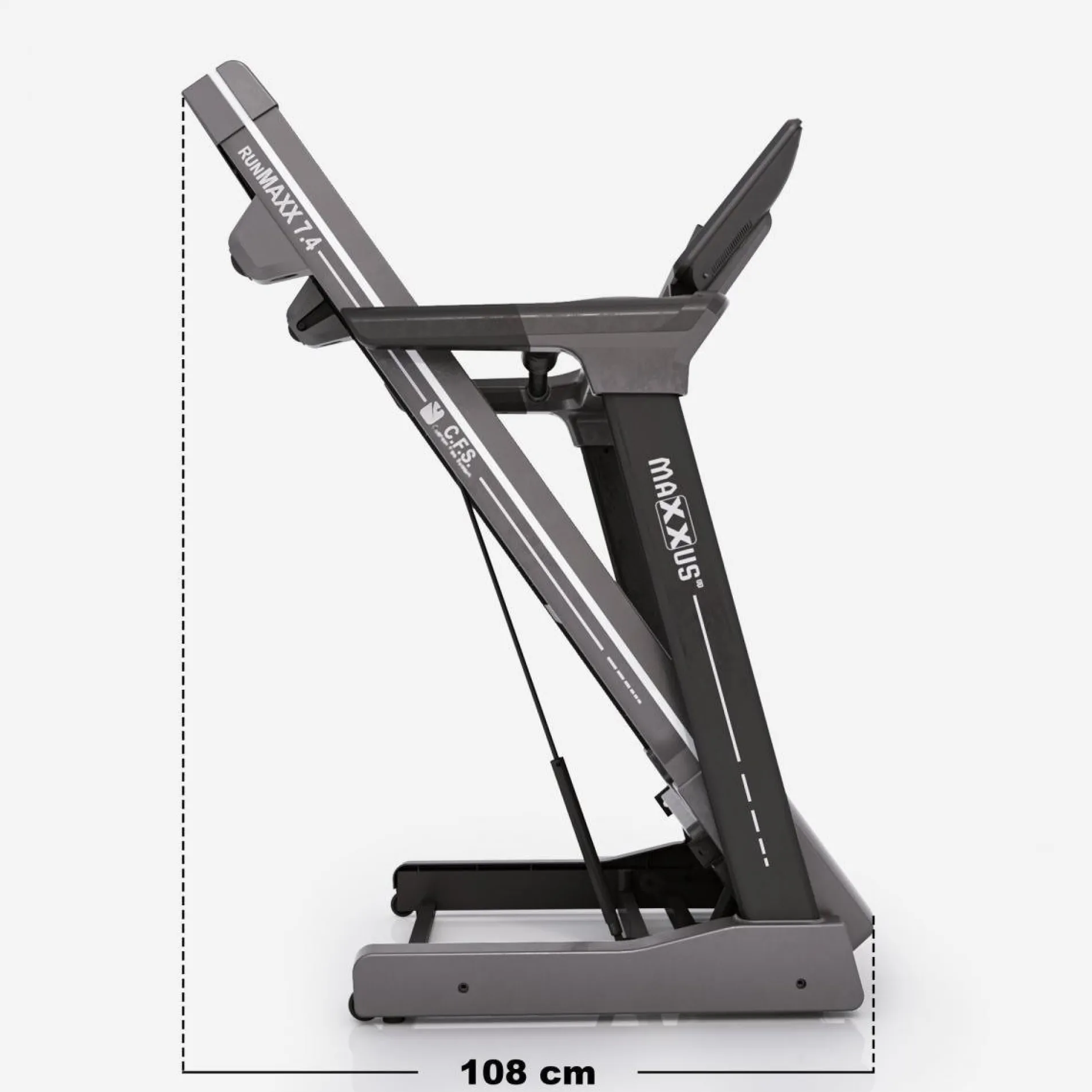 Laufband RunMaxx 7.4T mit TFT Monitor