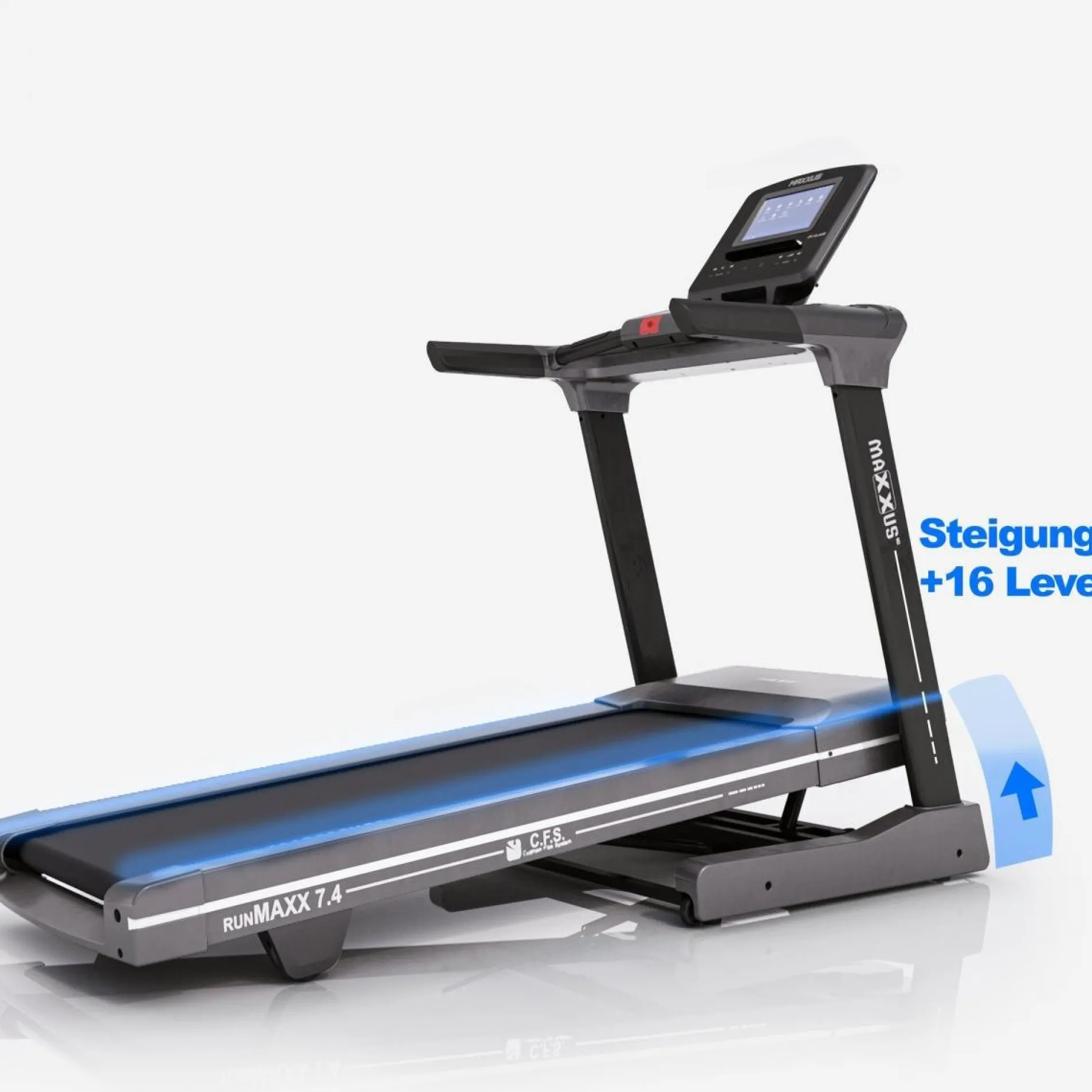 Laufband RunMaxx 7.4T mit TFT Monitor