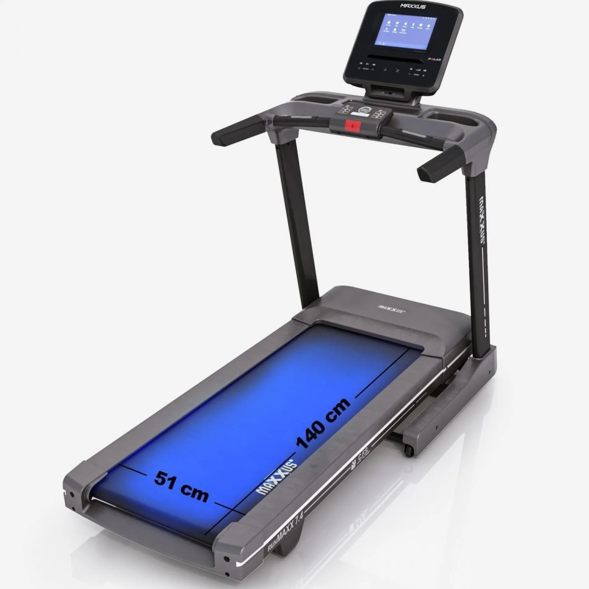 Laufband RunMaxx 7.4T mit TFT Monitor