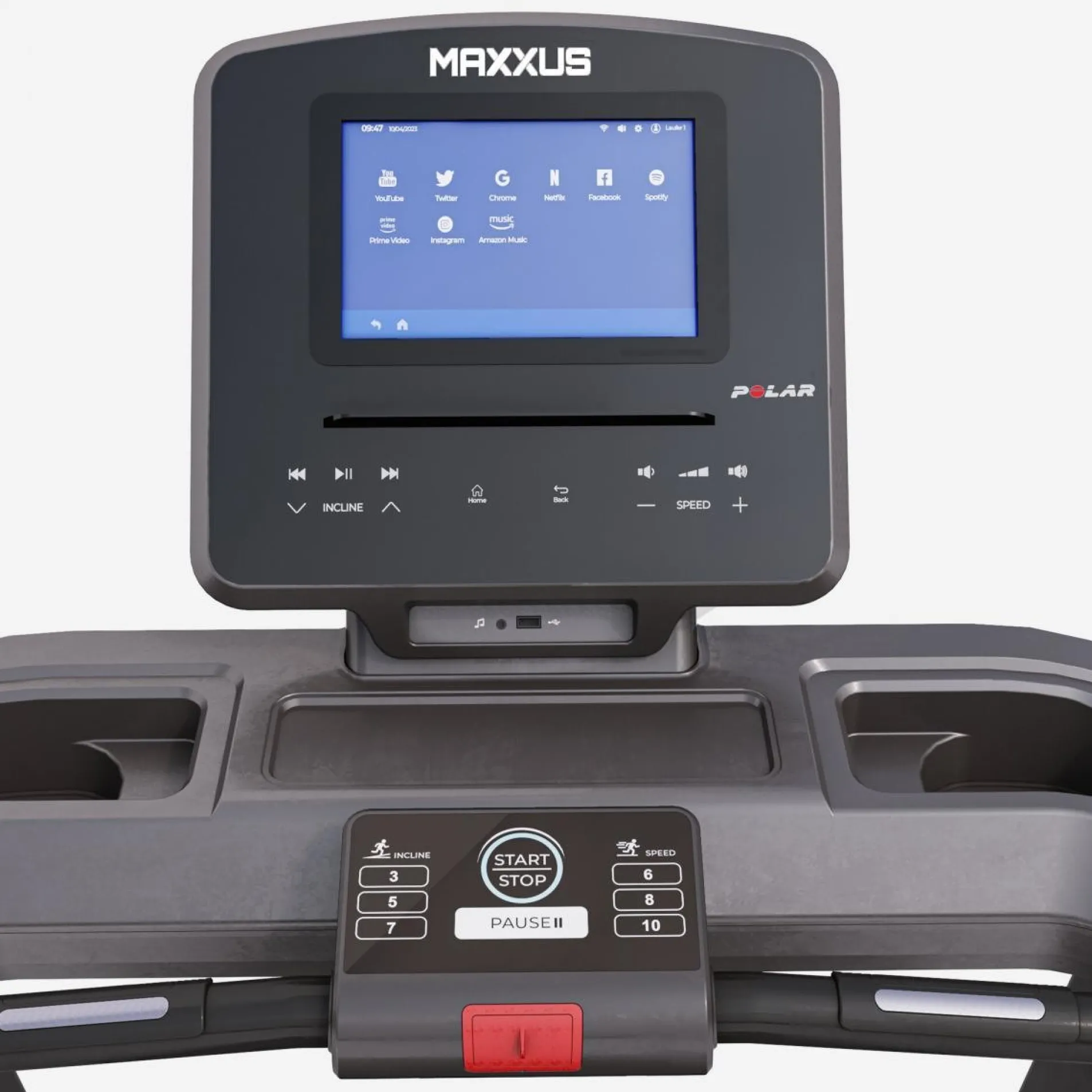 Laufband RunMaxx 7.4T mit TFT Monitor