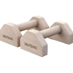 Liegestützgriffe 2er Set aus Holz