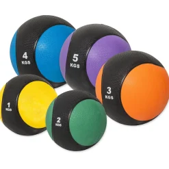 Medizinball aus Gummi 1 - 10 kg