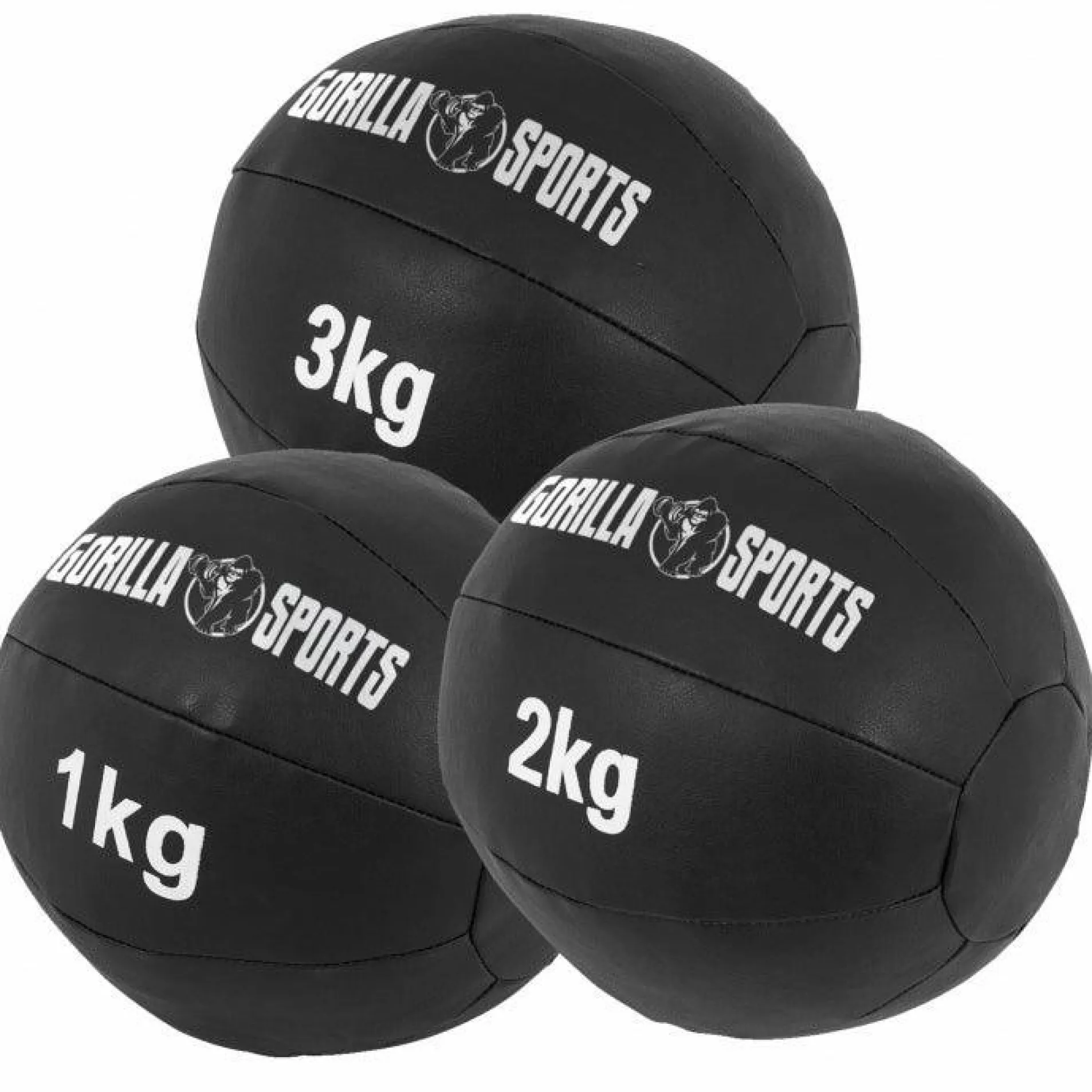 Medizinball Wall Ball aus Kunstleder 1 - 10 kg