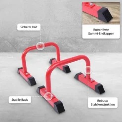 Parallettes Liegestützgriffe 2er Set 30 cm