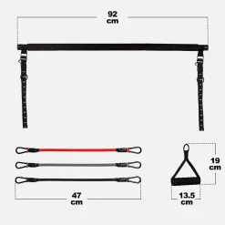 Pilates Set inkl, Stange und Widerstandsbänder