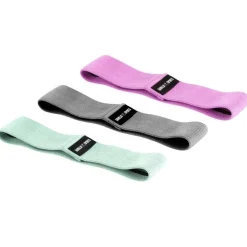 Resistance Band 3er Set aus Stoff inkl, Tragebeutel