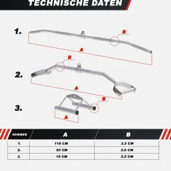 Rudergriff 3er Set