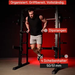 Smith Machine Half Rack