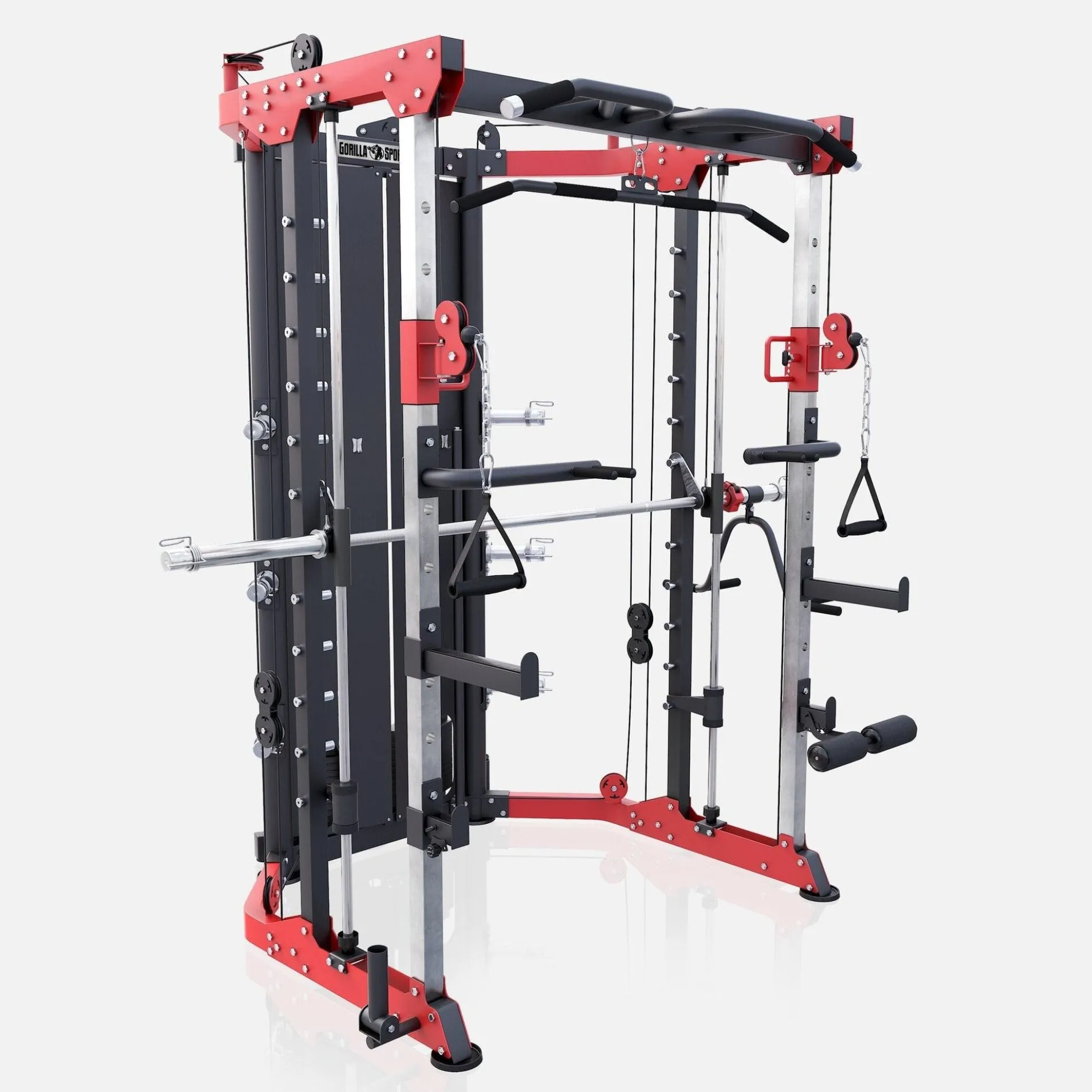 Smith Machine mit Steckgewichten