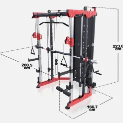 Smith Machine mit Steckgewichten