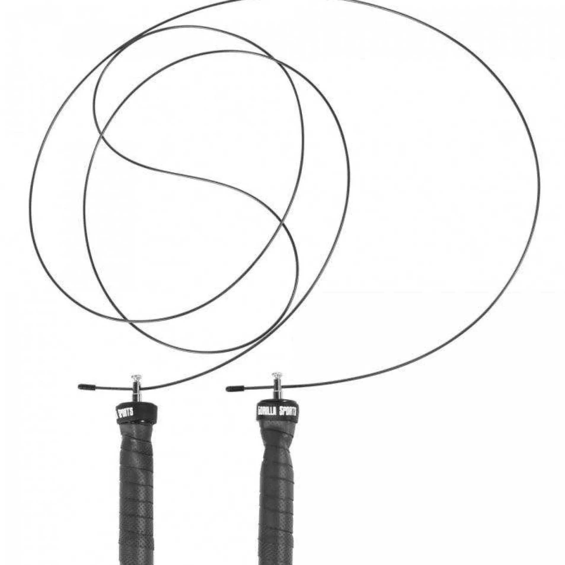 Springseil mit Drehgelenk 300 cm verstellbar inkl, Beutel und Zusatzgewichten