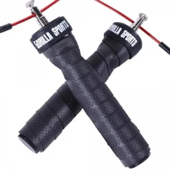 Springseil mit Drehgelenk 300 cm verstellbar inkl, Beutel und Zusatzgewichten