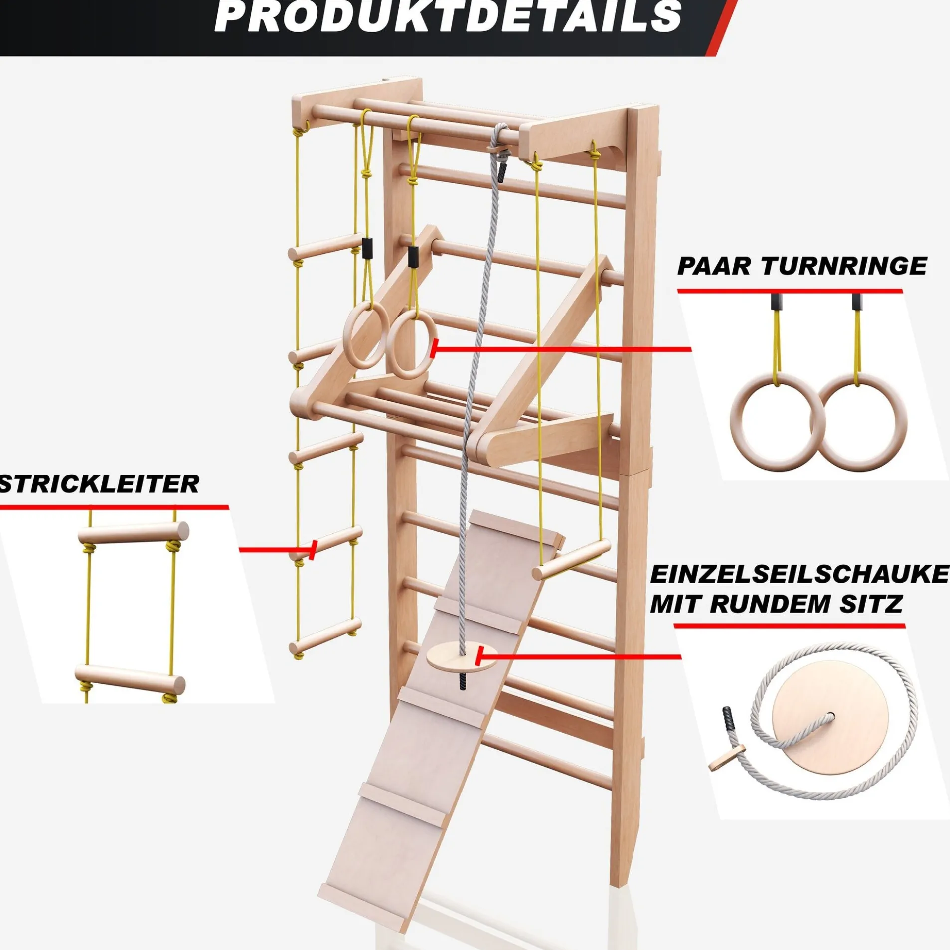 Sprossenwand Set