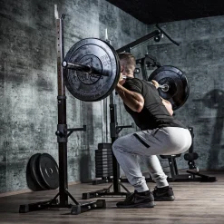 Squat Rack Hantelständer mobil verstellbar