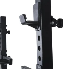 Squat Rack inkl. Olympia Langhantelset Profi 140 kg