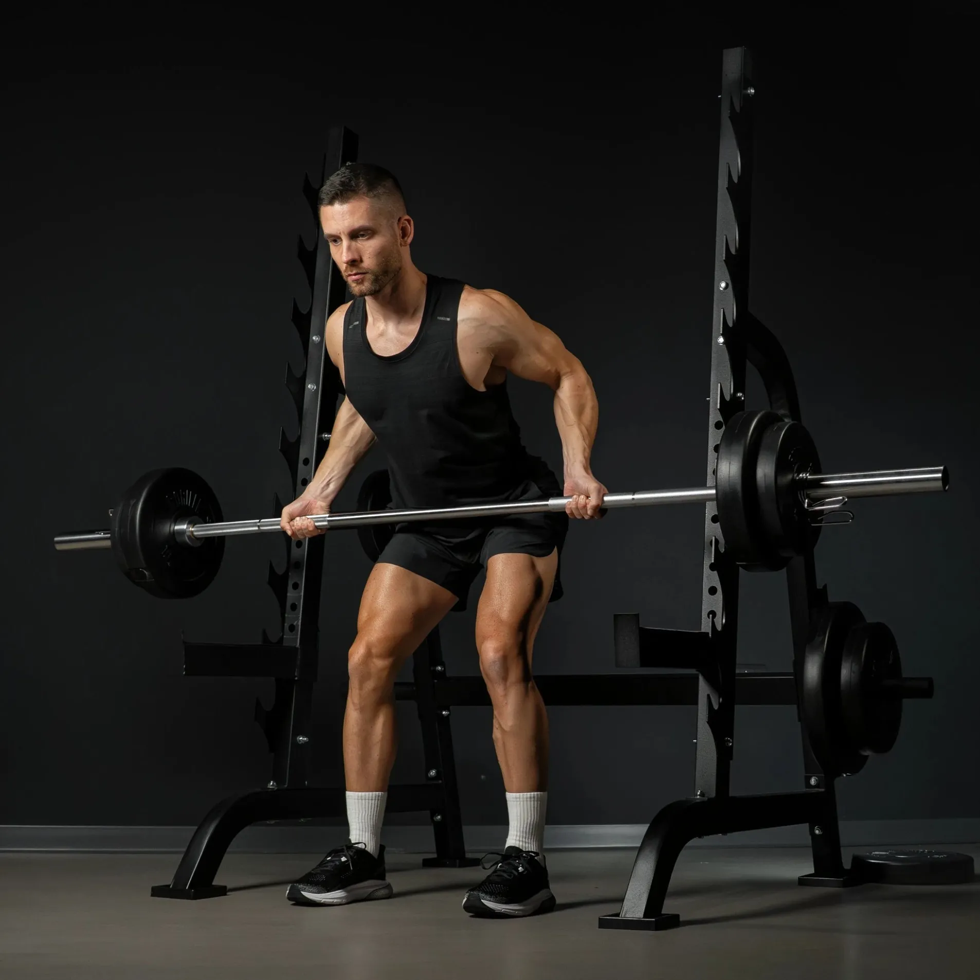 Squat Rack inkl, Safety Ablagen