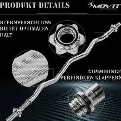 SZ Curlstange 30 mm Chrom