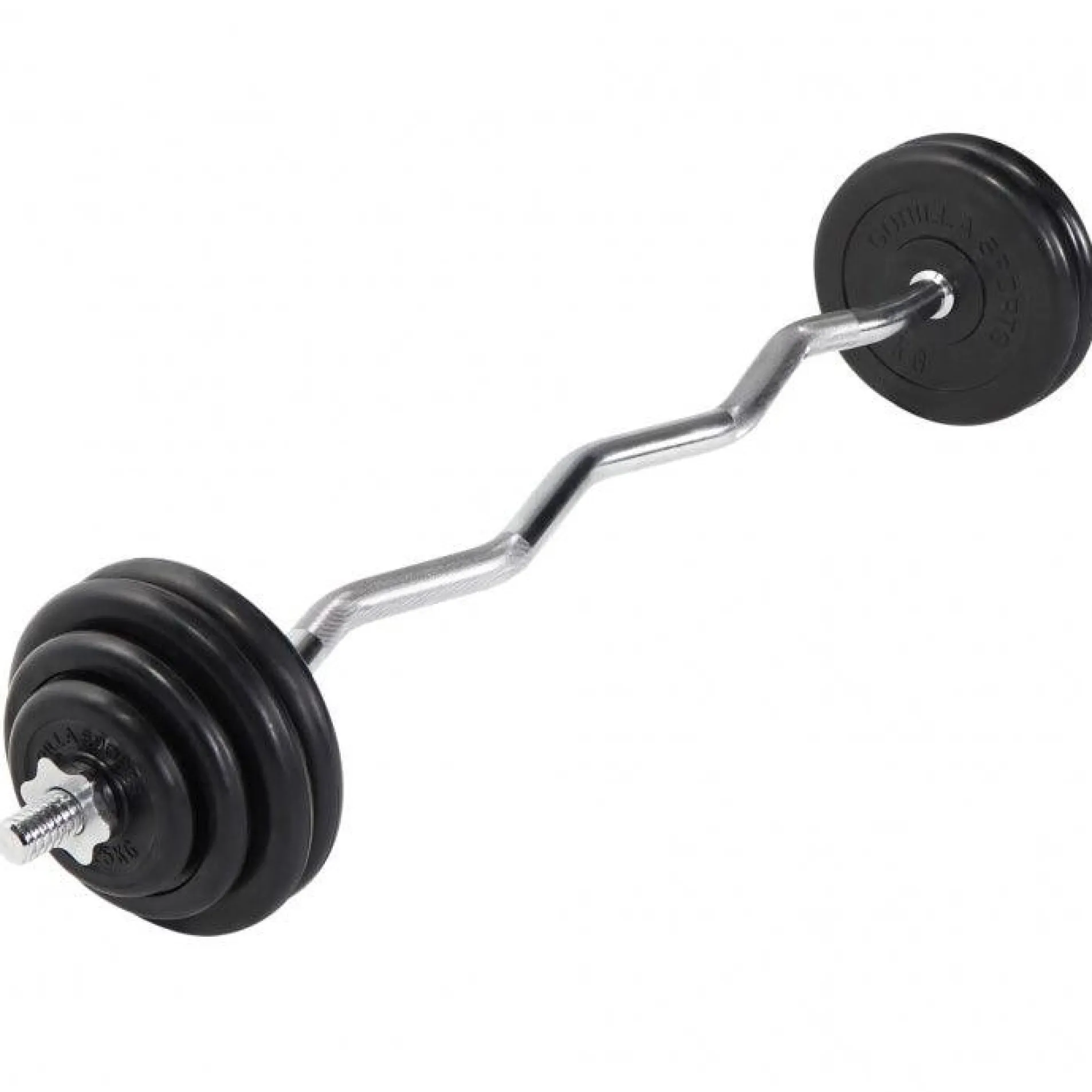 SZ-Curlset Gummi 35 kg mit Sternverschlüssen