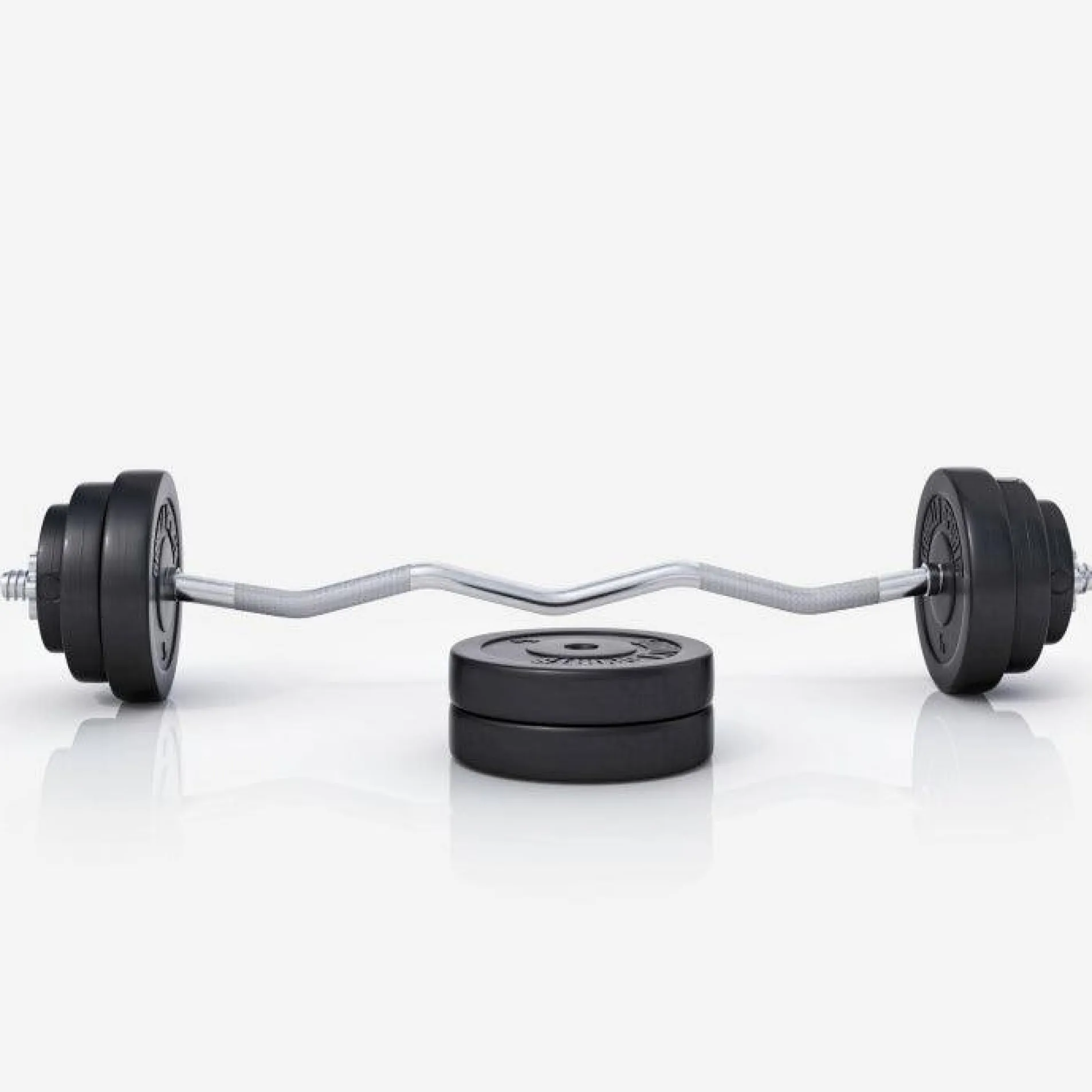 SZ-Curlset Kunststoff 35 kg mit Sternverschlüssen
