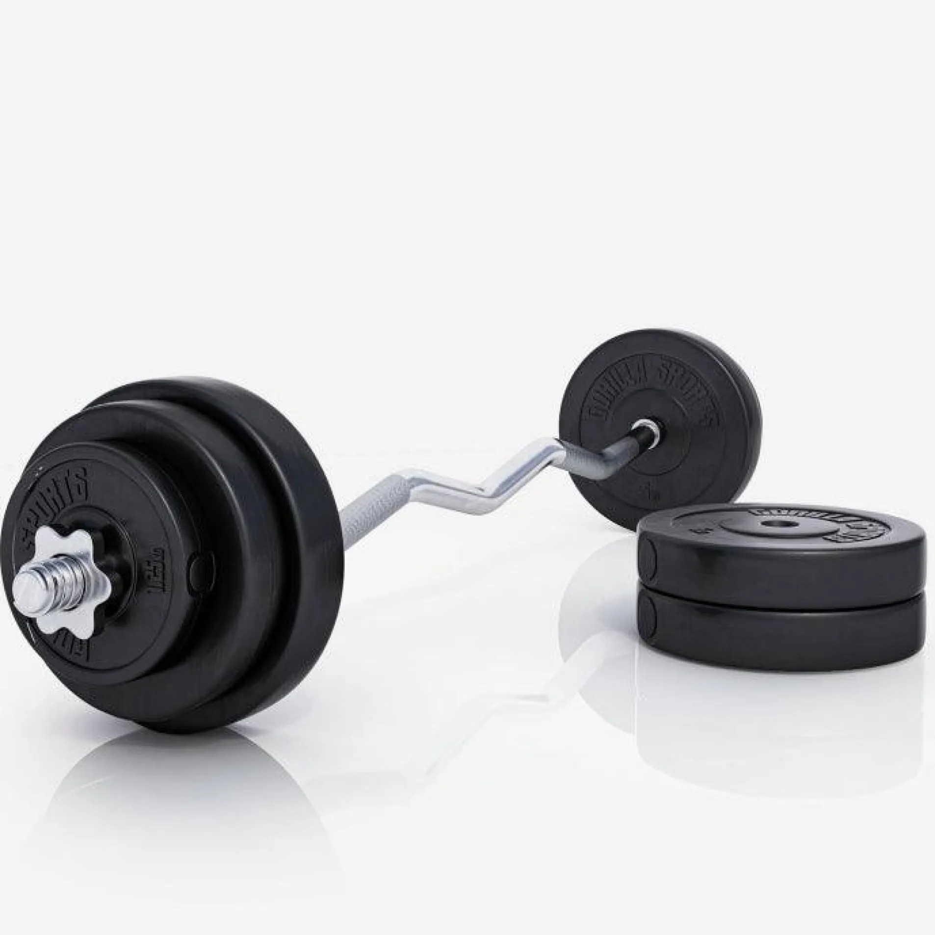 SZ-Curlset Kunststoff 35 kg mit Sternverschlüssen