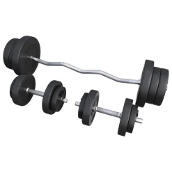 SZ-Curlset Kunststoff 70 kg mit Verschlüssen