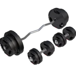 SZ-Curlset Kunststoff Gripper 70 kg mit Sternverschlüssen