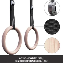 Turnringe Set inkl, Nylongurte