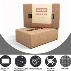Yoga Block aus Kork