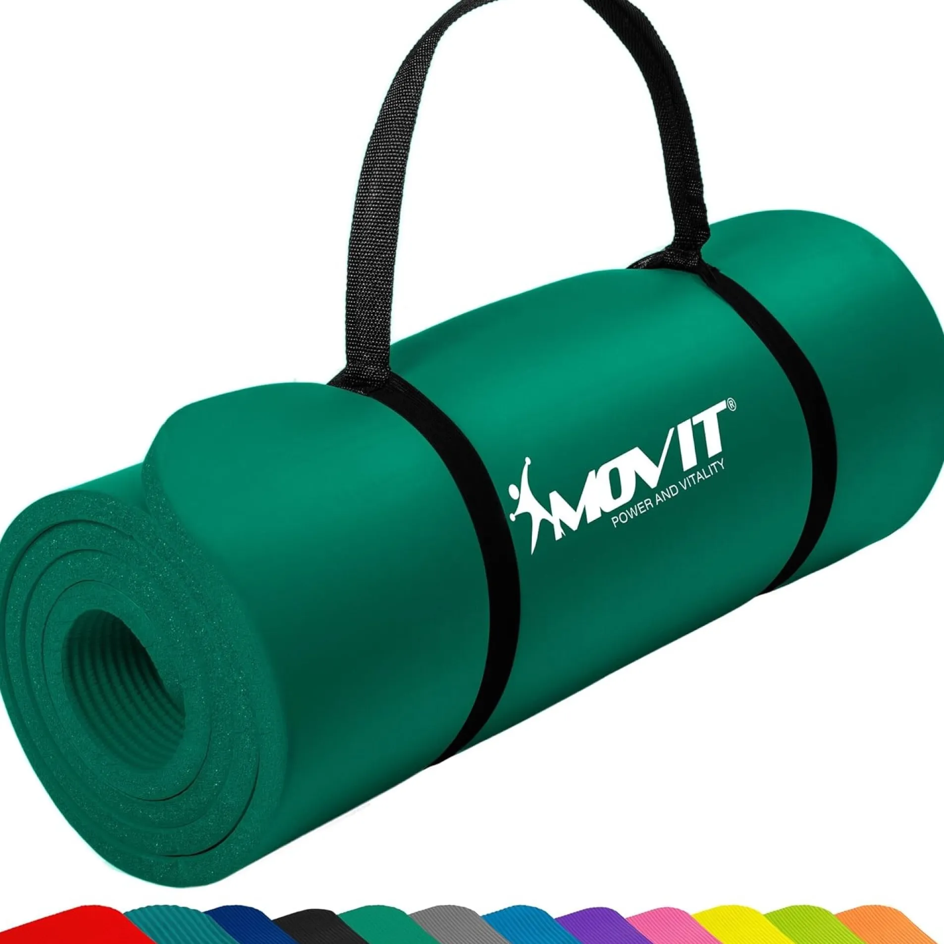 Yogamatte 10/15 mm Dicke