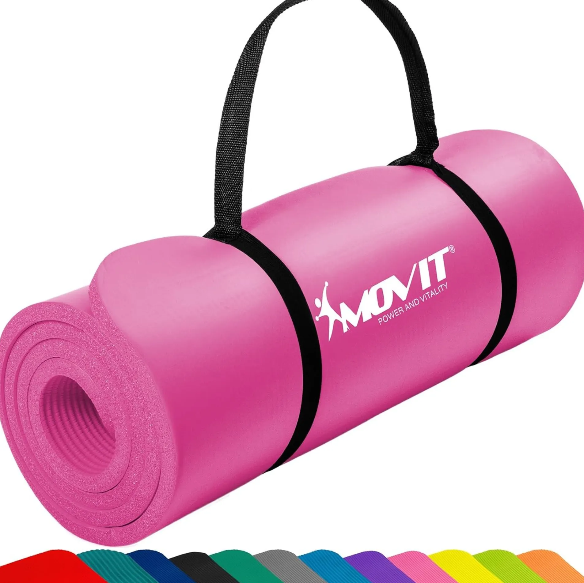 Yogamatte 10/15 mm Dicke